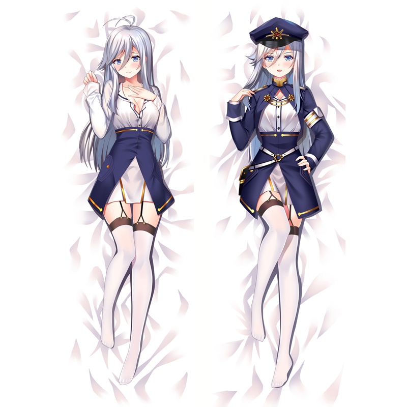 60x180ซม.อะนิเมะDakimakura 86 แปดหกVladilena MilizeหมอนOtaku Waifu Peachskin Fullbodyกอดปลอกหมอนคอสเ