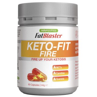 Fatblaster Keto Fit Fire 60 Capsules (สำหรับคนลดน้ำหนัก)