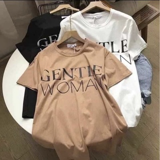 *พร้อมส่ง* เสื้อยืด ผ้านิ่ม Gentle Woman