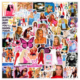 ❉ Britney Spears Series 01 สติ๊กเกอร์ ❉ 50Pcs/Set Princess Of Pop Waterproof DIY Fashion Decals Doodle สติ๊กเกอร์