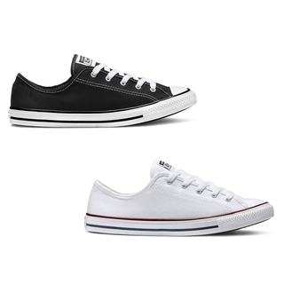 Converse Collection  รองเท้าคอนเวิร์ส รองเท้าผ้าใบ รองเท้าแฟชั่น สำหรับผู้หญิง CV W All Star Dainty OX รุ่น 564981CH9WW / 564982CH9BK  (2000)