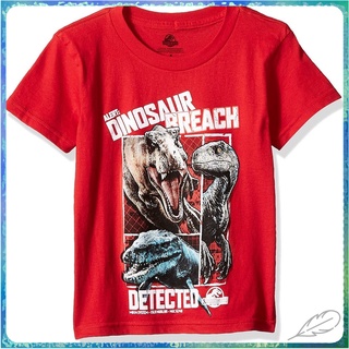 สินค้าขายดีรุ่นใหม่ เสื้อยืด พิมพ์ลายไดโนเสาร์ Jurassic World Boys 2 Fallen Kingdom Alert สําหรับผู้ชาย