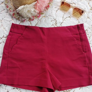 กางเกงขาสั้น CANDIE’S สีแดง