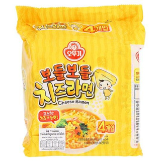 โอโตกิ ราเม็งกึ่งสำเร็จรูป รสชีส 111กรัม x 4 ซอง/Instant Otoki Ramen Cheese Flavor 111 gx 4 sachets