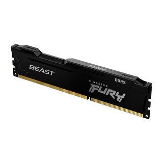 KF316C10BB/4  4GB 1600MHz DDR3 CL10 DIMM FURY Beast Black