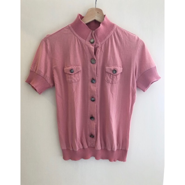 เสื้อคอปก ช่วงแขนและชายเสื้อจั้ม แบรนด์ Haas