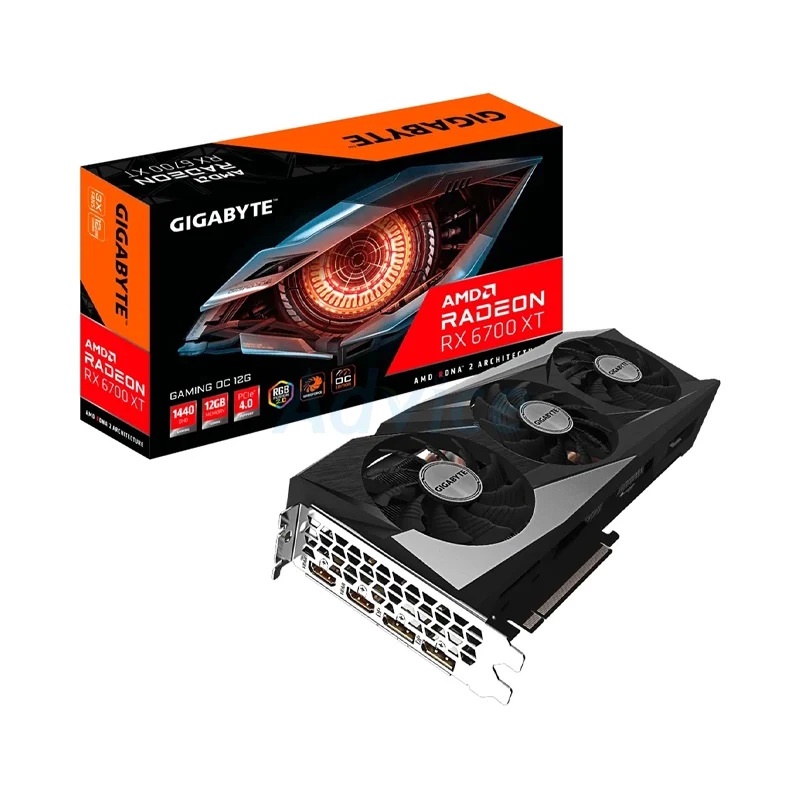 VGA GIGABYTE RADEON RX 6700XT GAMING OC - 12GB GDDR6 #ประกันศูนย์ไทย #SVOA และ #ADVICE