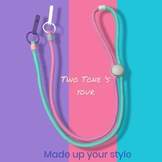 สายคล้องแมสTwo Tone สีน่ารัก ✨พร้อมส่ง🇹🇭