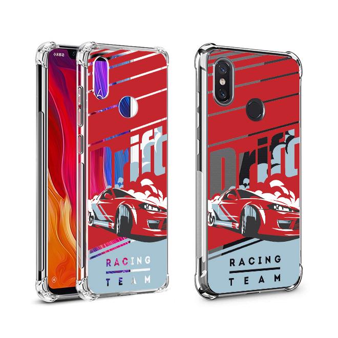 เคส สำหรับ Xiaomi Mi 8 Anti-Shock Protection TPU Case [Racing Team]