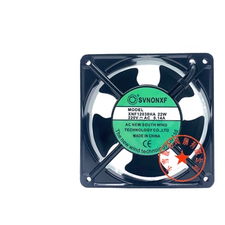 ใหม่ ของแท้ พัดลมระบายความร้อนไฟฟ้า SVNONXF XNF12038HA 22W 220V 0.14A 12038