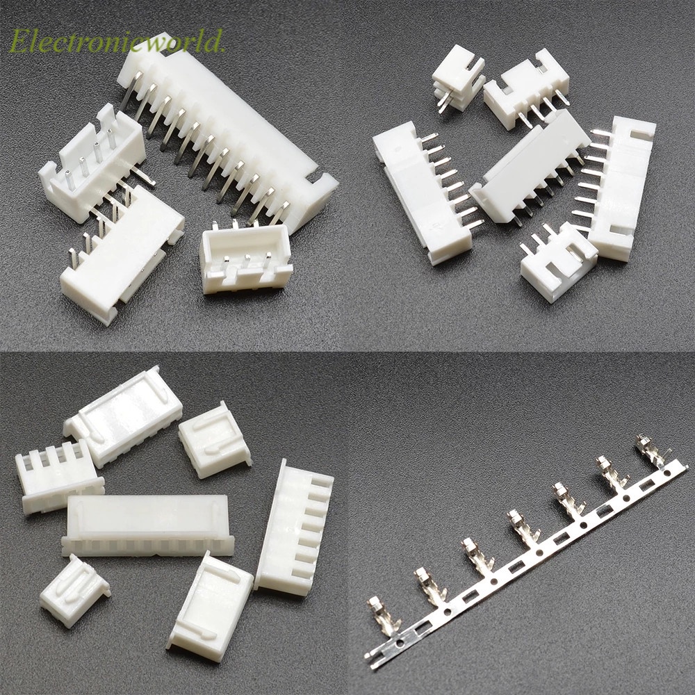 100 ชุด XH2.54 2 3 4 5 6 7 8 9 10 Pin 2.54 มม. ชุดอุปกรณ์เชื่อมต่อสายไฟ / Housing / Pin Header อะแดป