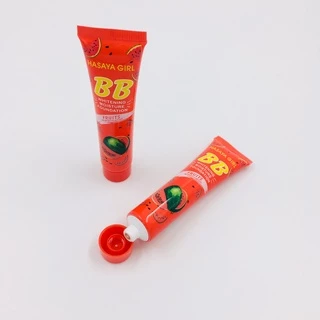 H6079 🍉🍉ครีมแตงโมBB HASAYA GIRL แบบหลอดบีบ สินค้าพร้อมส่งค่า
