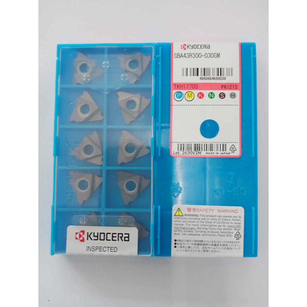 KYOCERA GBA43R300-030GM PR1215 Carbide Insert อินเสิร์ท คาร์ไบด์ สินค้าลดราคา มีจำนวนจำกัด ของแท้100