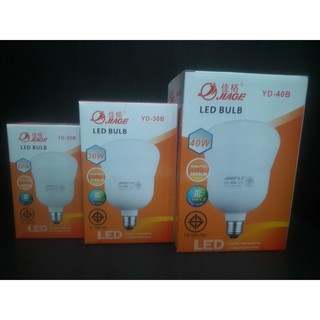 หลอดไฟ LED BULB ทรงน้ำเต้ามีขนาด 20W-30W-40W