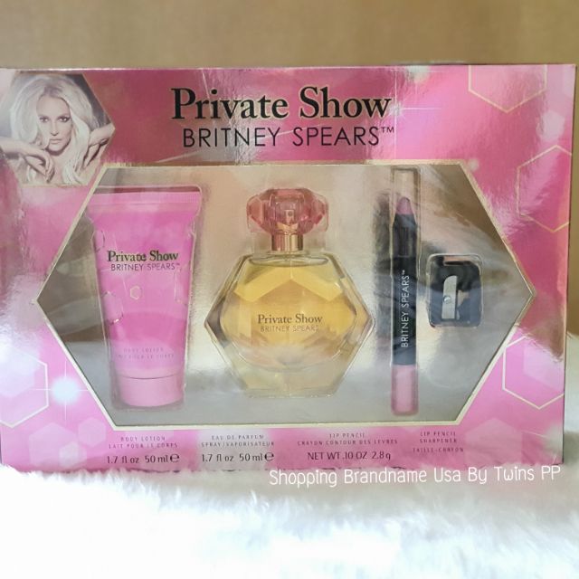 น้ำหอม Britney Spears Private Show มาพร้อม Body Lotion และ Lib สีสันน่ารัก