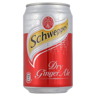 Schweppes แห้ง Ale ขิง 325ml