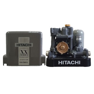 AUTOMATIC PUMP HITACHI WM-P200XX 200W ปั๊มอัตโนมัติ HITACHI WM-P200XX 200 วัตต์ ปั๊มน้ำแรงดัน ปั๊มน้ำ งานระบบประปา AUTOM