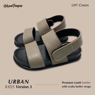 รองเท้า Urban Trooper รุ่น Urban Kids V.3 สีครีม (premium lamb leather)