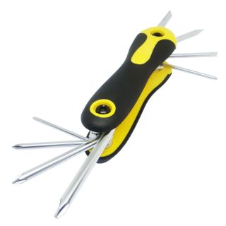 ไขควงพับเก็บได้ Folding Screwdriver set