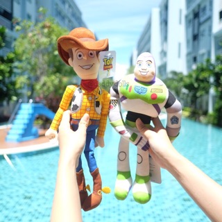 ตุ๊กตา Woody วู้ดดี้ &amp; Buzz Lightyear บัส ไลท์เยียร์ Toy Story