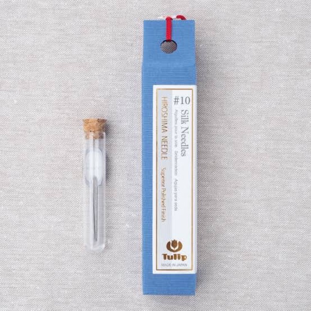 Tulip HIROSHIMA  silk needles เข็มเย็บผ้าบางโดยเฉพาะ ญี่ปุ่นแท้ 🇯🇵