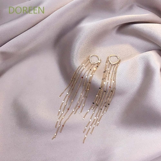 Doreen ต่างหูแฟชั่นรูปหัวใจสําหรับผู้หญิง