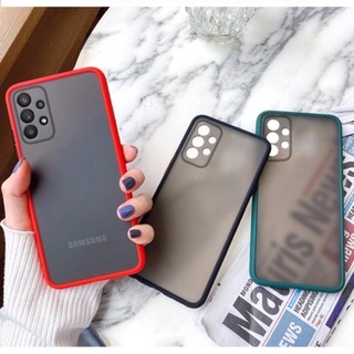 ขอบสีผิวด้าน Case Samsung A52s 5G เคสกันกระแทก ขอบนิ่มหลังแข็ง เคสมือถือ สามารถป้องกันกล้อง