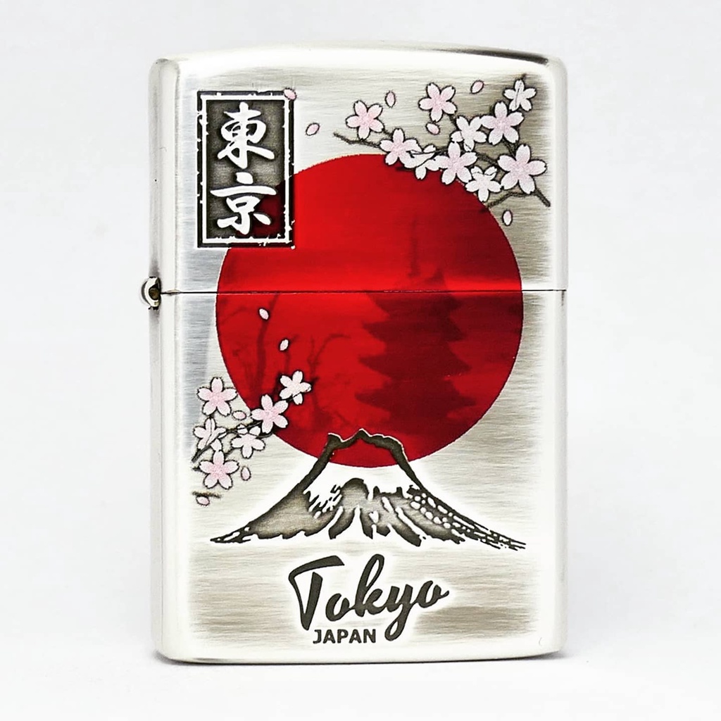Zippo ZA-2-172 ซิปโป้ญี่ปุ่น TOKYO Series - Fujisan ของแท้ รับประกันตลอดชีวิต