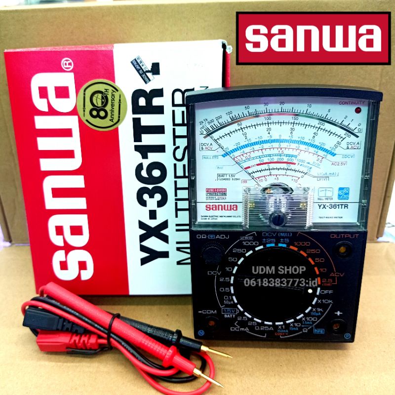 มัลติมิเตอร์ Sanwa YX-361TR แท้ 100% Multimeter made in japan มิเตอร์วัดไฟ มัลติมิเตอร์เเบบเข็ม มัลติมิเตอร์แบบอนาล็อก