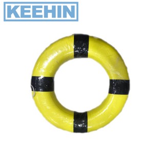 ห่วงโฟมชูชีพ 24" สีเหลือง/สีดำ Lifebuoy ring 24 "in Yellow / black