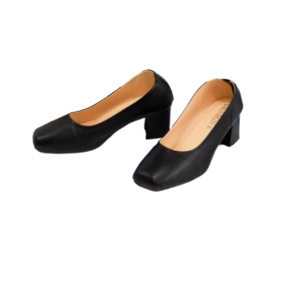รองเท้าคัทชู(หัวตัด)ผู้หญิง รุ่น JIN ส้นสูง 2 นิ้ว รองเท้าส้นสูง รองเท้าผู้หญิง รองเท้าใส่รับปริญญา Z.36-41 พร้อมส่ง