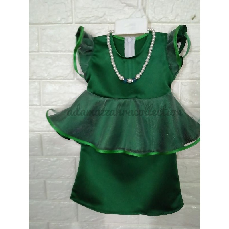 Zahra peplum เหมาะสําหรับเด็กน่ารักและสวมใส่