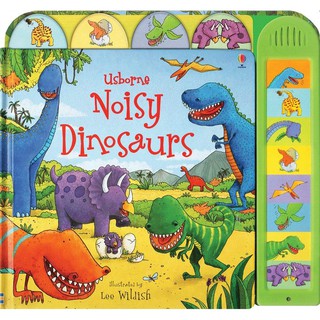 ส่งทุกวัน *แท้100%* หนังสือนิทานมีเสียง Noisy Dinosaurs: Sound Book (Noisy Books) หนังสือภาษาอังกฤษ หนังสือเด็ก