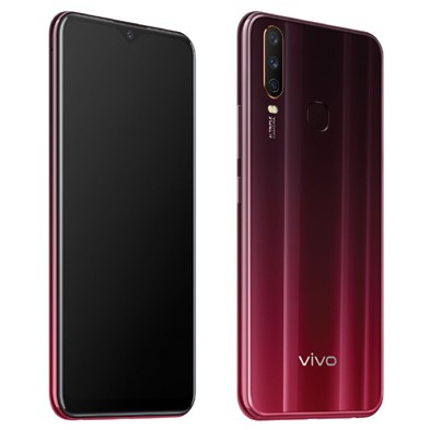 โทรศัพท์ มือถือ Vivo Y15 2020 สีแดง  4+64GB เครื่องศูนย์ ประกัน1ปี