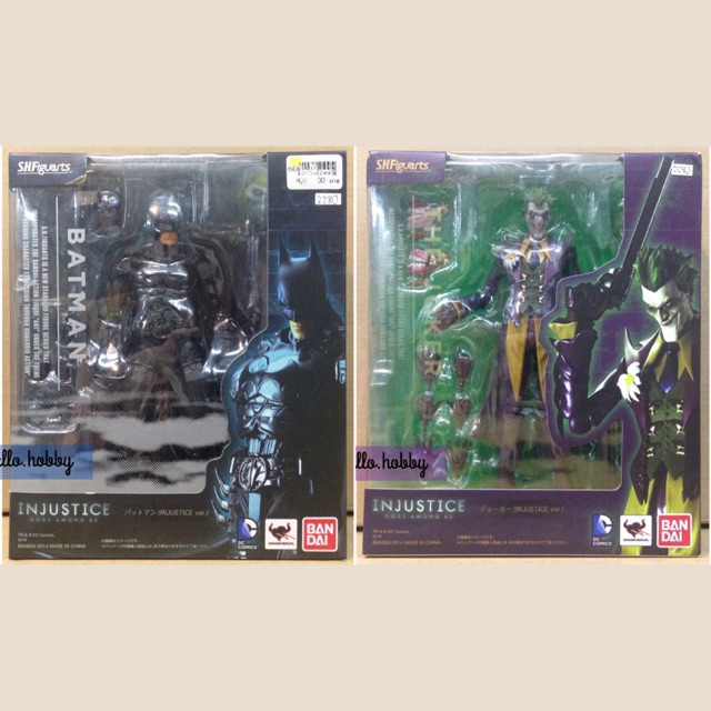 ฟิกเกอร์  S.H.Figuarts Batman & Joker Injustice Ver. by Bandai