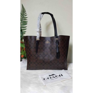 COACH MOLLIE TOTE IN SIGNATURE CANVAS (COACH 1665)