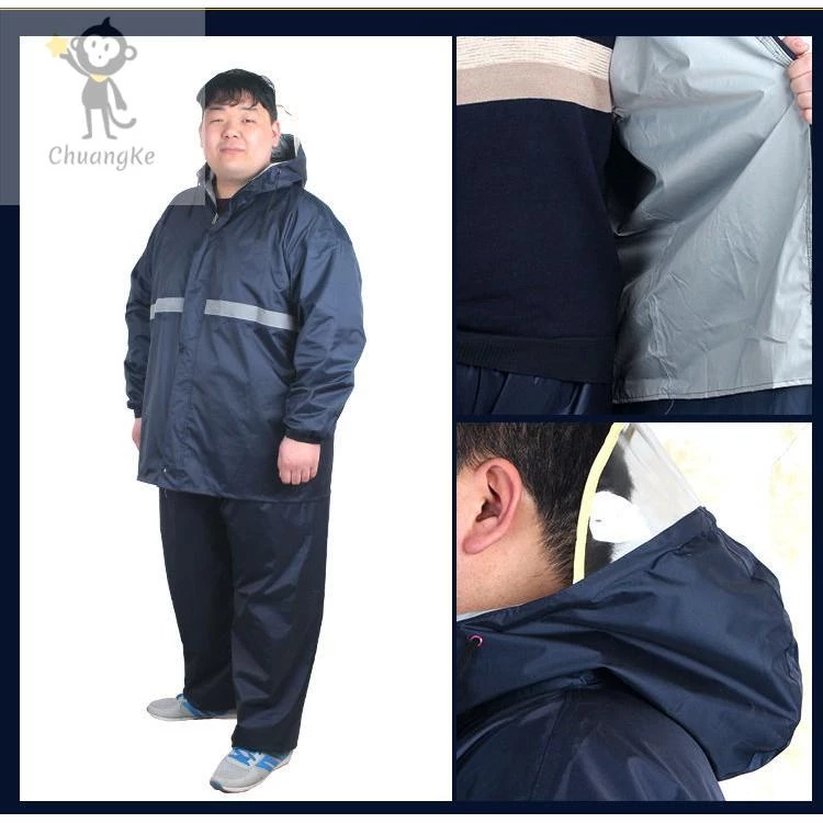 ชุดเสื้อ+กางเกง ใส่งานเกษตร สวนปุ๋ย กันฝน ไซส์ S-5XL thumbnail 4