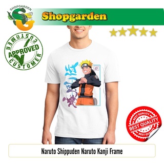 เสื้อยืดผ้าฝ้ายพิมพ์ลายเสื้อยืด พิมพ์ลาย Naruto Shippuden Naruto Kanji การสูญหาย สําหรับผู้ชาย และผู้หญิง | สวนช้อป S-4X