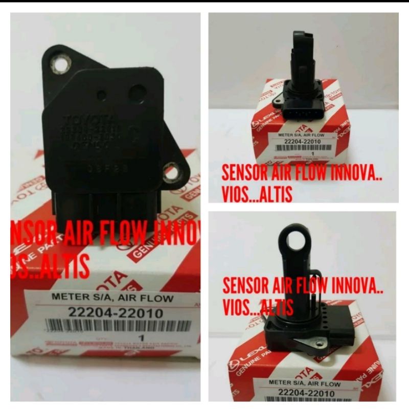 แท้ toyota innova vios altis เซ็นเซอร์การไหลของอากาศ 22204-22010