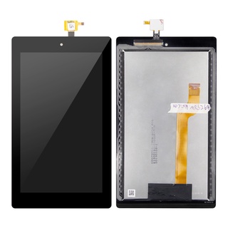 กรอบหน้าจอสัมผัสดิจิทัล LCD สําหรับ Amazon Kindle Fire HD 7 2019 9th M8S26G