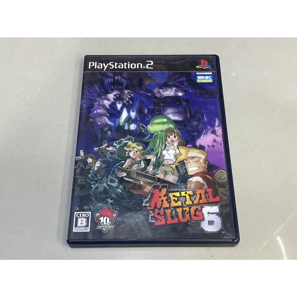 แผ่นเกมส์ PS2 Game : Metal Slug 6 : PS2 Japan