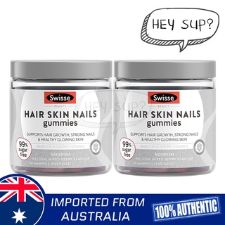 Swisse Beauty Hair Skin Nails Gummies 50 Gummies x 2