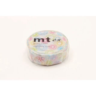 mt masking tape spirograph (MTEX1P110) / เทปตกแต่งวาชิ ลาย spirograph แบรนด์ mt masking tape ประเทศญี่ปุ่น