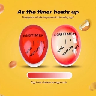 Kiprun เครื่องจับเวลาต้มไข่ต้ม เรซิ่น แบบนิ่ม เปลี่ยนสีได้ สําหรับห้องครัว