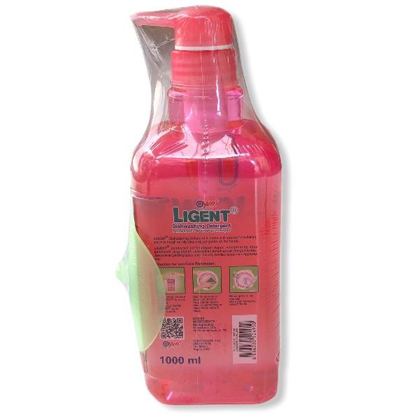 Ligent Yurifruit 1l ขวดทําความสะอาดจานป้องกันแบคทีเรีย - yuanitar1971 ...