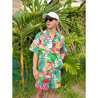 รุ่น Hawaii 02  👉เสื้อ+กางเกง👈เซตละ 299 ฿