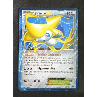 Jirachi EX 60/101 จิราชิ Pokemon Card Vivid Series ภาษาอังกฤษ