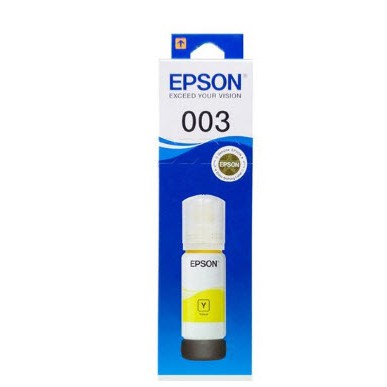 EPSON 003 หมึกเติมแท้  EPSON 003 Y For Epson : L1110 / L3110 / L3150 / L5190