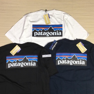 Patagonia P-6 เสื้อยืด ลายโลโก้ 1: 1 ของแท้