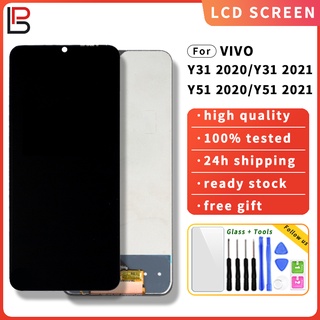 อะไหล่หน้าจอสัมผัส Lcd แบบเปลี่ยน สําหรับ Vivo Y31 2020 Y31 2021 Y31S Y51 Y52S Y53S Y72 5G iQoo U3 U3X Z3